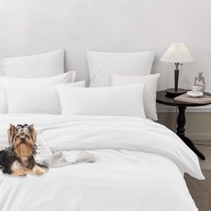 Lace Duvet Cover Queen Size, Duvet Cover Set, 3 Pieces with Zipper Closure